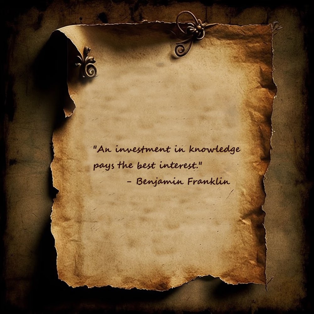 BuffettOMClub's tweet photo. "An investment in knowledge pays the best interest." - Benjamin Franklin

In life, there are not many significant moments. Please seize every moment, cherish it, and learn the meaning of life from each experience.
#NFTs #NFTCommunity #SWW #BuffettOMC https://t.co/zFo3JhDfQM