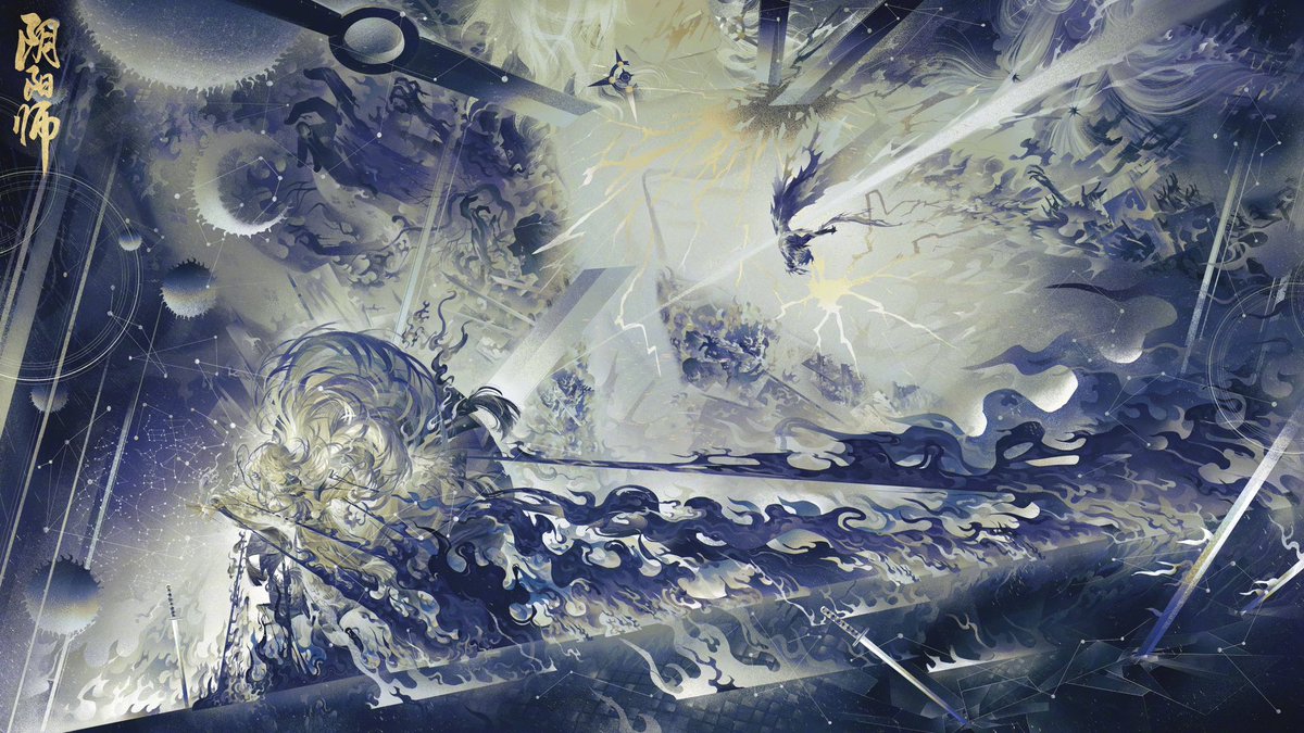 powerfngz's tweet photo. onmyoji has the most beautiful illustrations known to man https://t.co/2DkKj9xcEQ