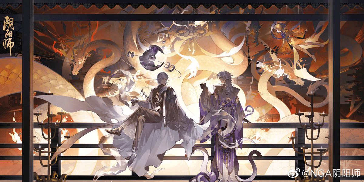 powerfngz's tweet photo. onmyoji has the most beautiful illustrations known to man https://t.co/2DkKj9xcEQ