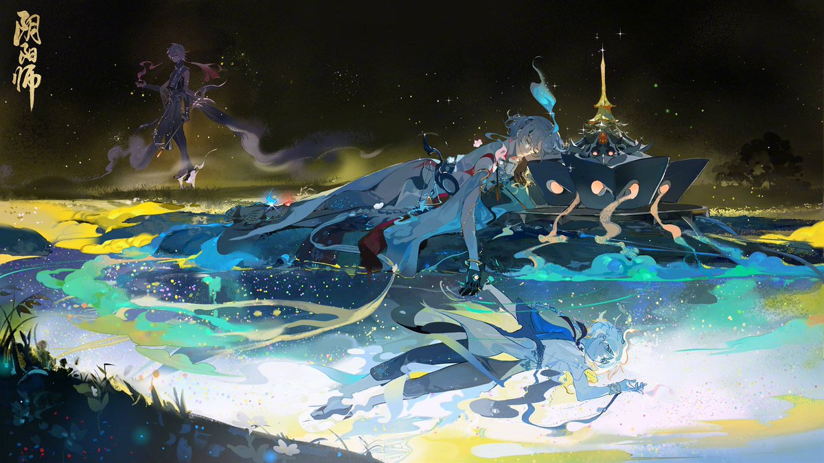 powerfngz's tweet photo. onmyoji has the most beautiful illustrations known to man https://t.co/2DkKj9xcEQ