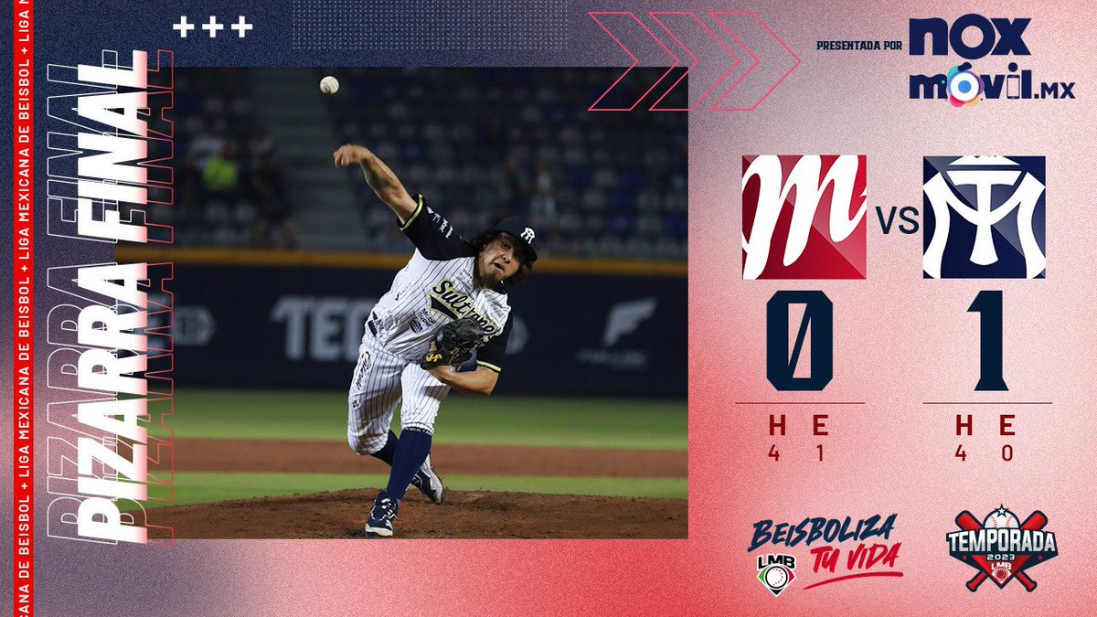 ¡Tremendo juego! 🔥 

Victoria para <a href="/SultanesOficial/">Sultanes de Monterrey</a> 👻 sobre <a href="/DiablosRojosMX/">DiablosRojosMX</a> 👹en un gran duelo de pitcheo.

PG: César Vargas (1-0)
PD: Yunesky Maya (0-1)

#BeisbolizaTuVida ⚾️ <a href="/NoxMovil/">NOX Movil</a>