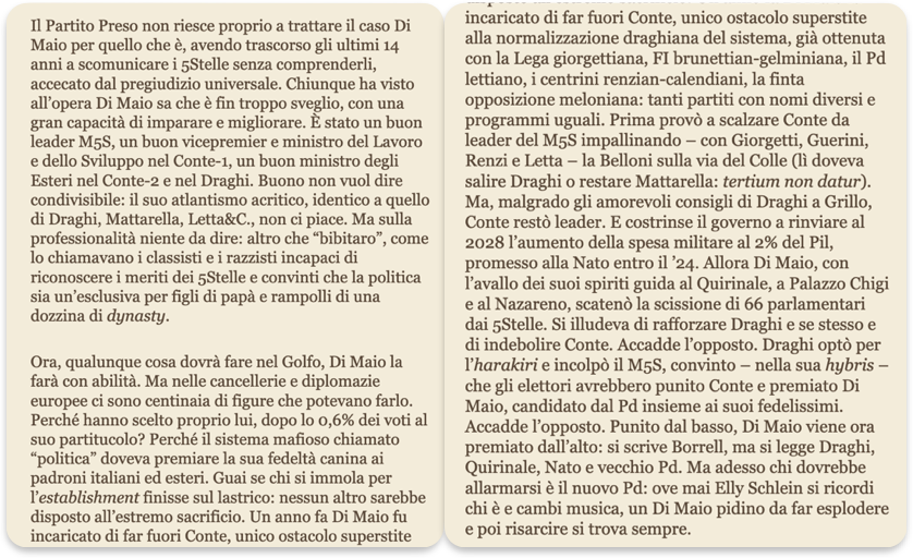 MaxLandra's tweet photo. Il caso #DiMario
#Travaglio

LA RICOMPENSA AL TRADITORE..!! https://t.co/3wLyNWmU0a