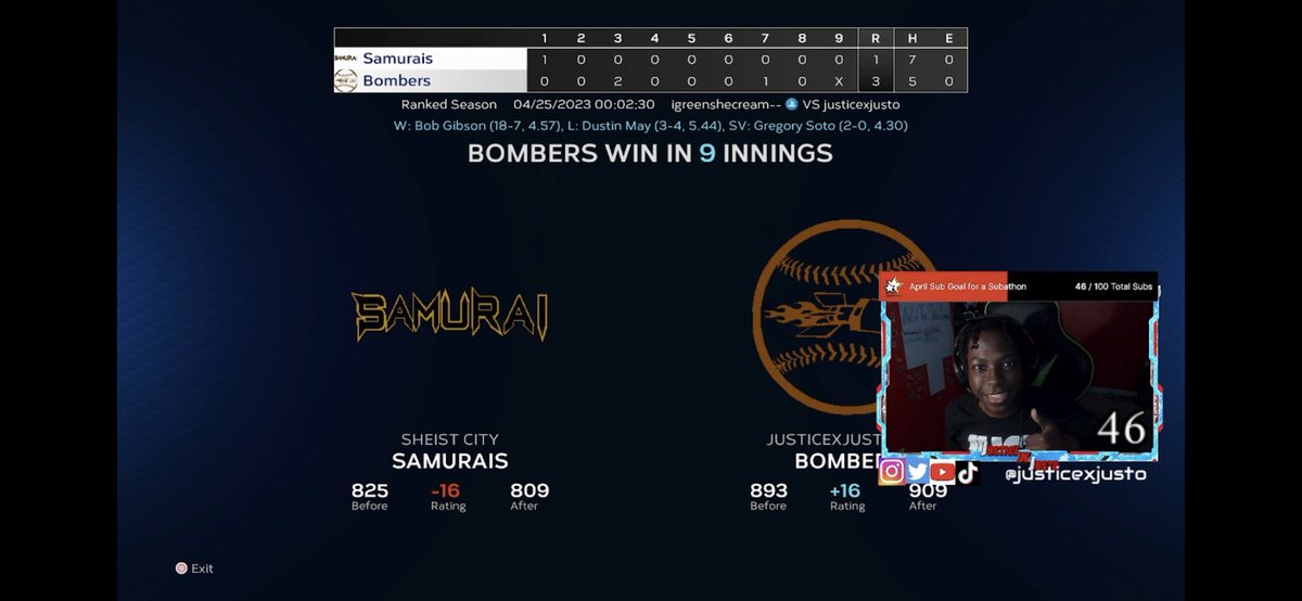 justicexjusto's tweet photo. Wasn’t expecting to tonight but I made World Series for the first time tonight’s stream🔥👏🏾 Thank you to everyone that stopped by the stream https://t.co/fkz95vGMNC
