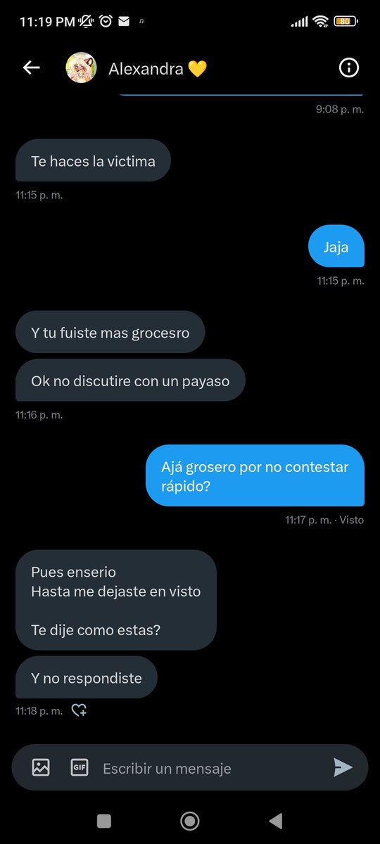 ThunderDemon907's tweet photo. No les recomiendo seguir a esta persona , dice que me hago la víctima cuando no quiero problemas y todo porque no le respondí en el momento 🤣🤣

Enserio eres ridícula @AlexandraVel6 https://t.co/Bu6mj69UAv