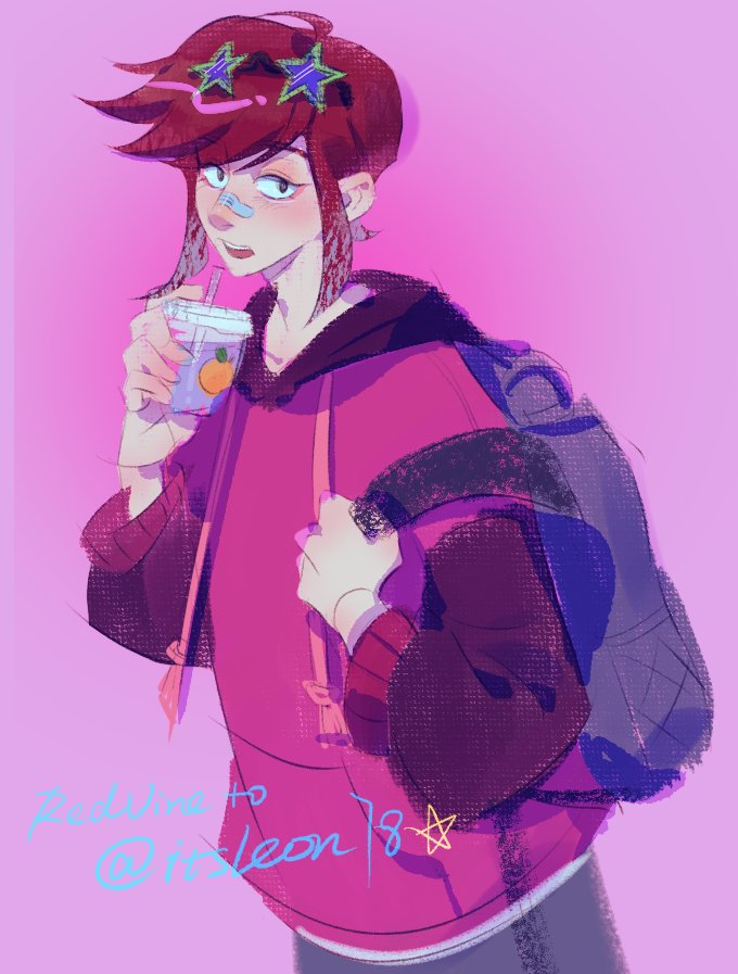 REDViness_'s tweet photo. @itsleon78 's OC!!!!!😆💙💜💖✨
#illustration #oc #digitalart #commissionsopen #art https://t.co/BhSEVmkx1z