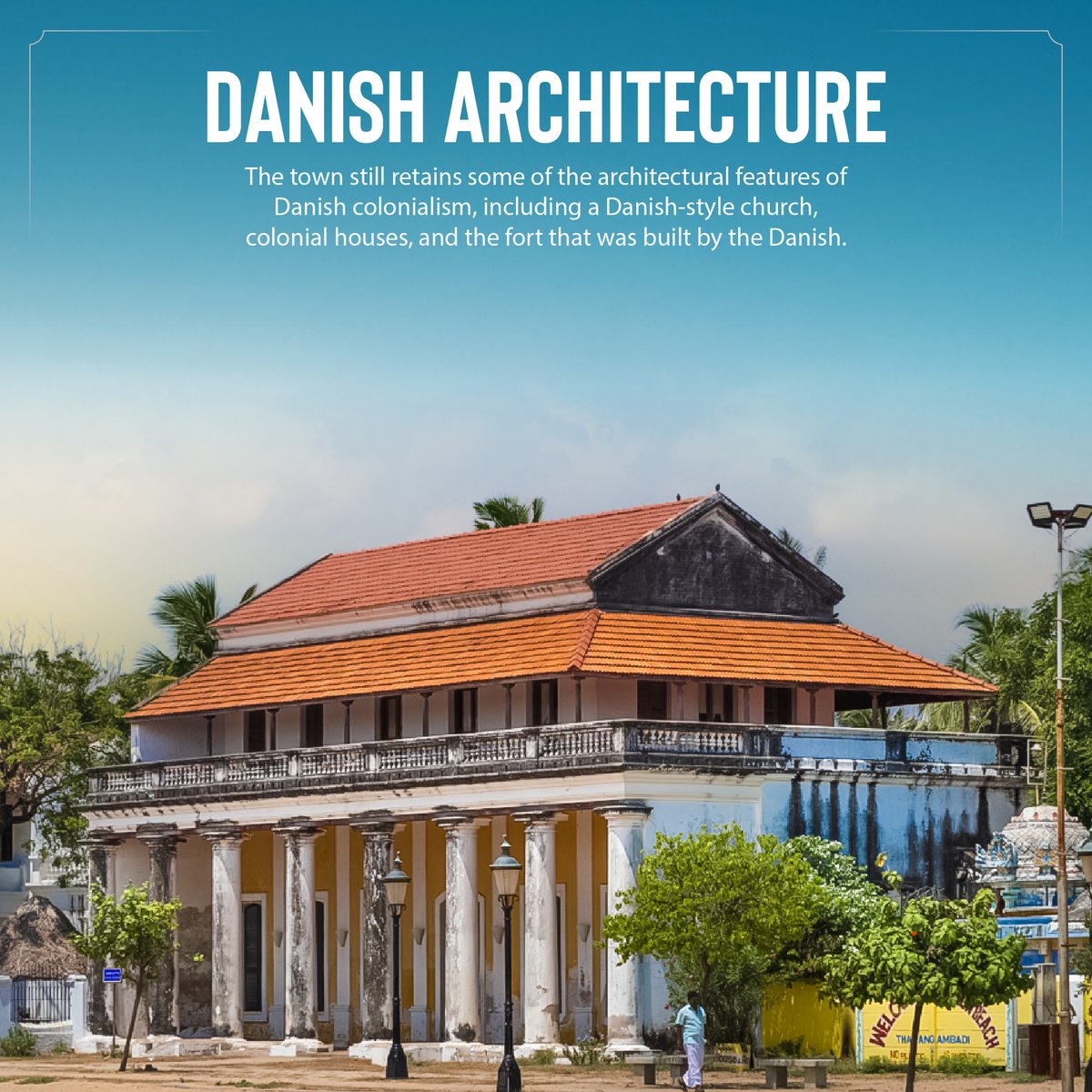 United_Tanjore's tweet photo. Info Image Series!
Tharangambadi, #LittleDenmark
#Tranquebar
#CholaNadu #Pudukkottai #Thanajvur #Kumbakonam #Nagapattinam #Tiruvarur #Mayiladuthurai #Pattukkottai #VisitCentralTN #Touristspot #TamilnaduTourism
info : @tntourismoffcl https://t.co/xSrADhaA0E