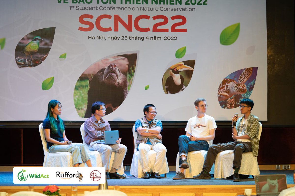 WildAct_vn's tweet photo. [This Day Last Year: April 23, 2022]  
𝐓𝐡𝐞 𝐅𝐈𝐑𝐒𝐓 𝐒𝐭𝐮𝐝𝐞𝐧𝐭 𝐂𝐨𝐧𝐟𝐞𝐫𝐞𝐧𝐜𝐞 𝐨𝐧 𝐍𝐚𝐭𝐮𝐫𝐞 𝐂𝐨𝐧𝐬𝐞𝐫𝐯𝐚𝐭𝐢𝐨𝐧 𝐈𝐍 𝐕𝐈𝐄𝐓 𝐍𝐀𝐌 𝐰𝐚𝐬 𝐨𝐫𝐠𝐚𝐧𝐢𝐳𝐞𝐝 𝐛𝐲 𝐖𝐢𝐥𝐝𝐀𝐜𝐭
#WildAct #SCNC #actforwildlife https://t.co/HrN0nvAFX1
