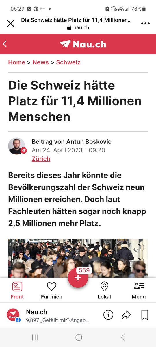 wg3800ch's tweet photo. Logisch, wenn ich #Immobilien managen würde, hätte die CH Platz für 20 Mio. Leute.
"Laut der Immobilienberatungsfirma «Wüest Partner» hätte es für 11,4 Millionen Personen Platz, wie «CH Media» berichtet." #Zuwanderung #eswirdeng #10mioschweiz https://t.co/Y583WB7gL5
