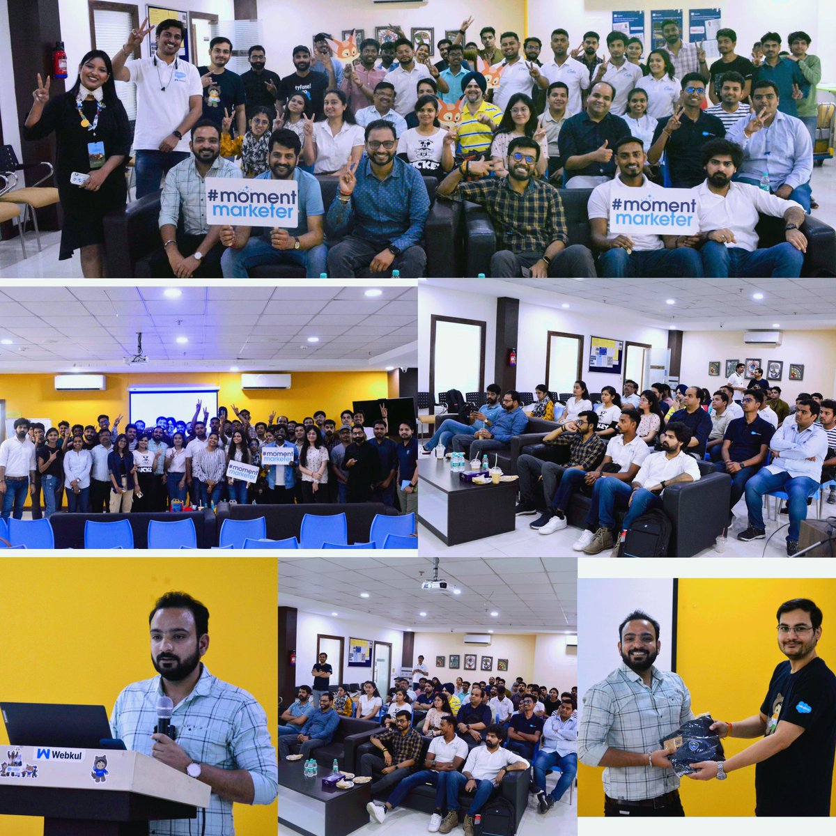 Thank you so much for the lovely #SalesforceSaturday event by @SFNPGhaziabad & group leaders @anant_maks @gauravkala07, 
@SFNoidaNPGroup
@justajeetsingh

I would love to be surrounded by such hardworking people @TrailblazerEsha @tarungupta051 @jasvicky1 @SunnyPatwa98 @abhinavm65