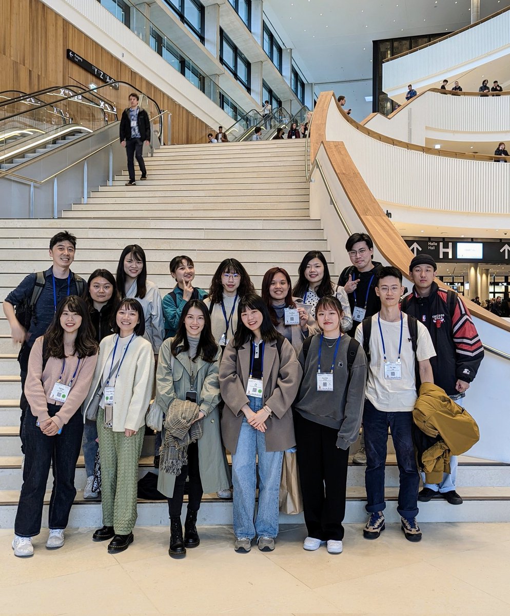 armuronihil's tweet photo. Happy to take my talented students to attend CHI 2023 #NYCU #MUILAB #chi2023 https://t.co/ywAlwx1MnJ