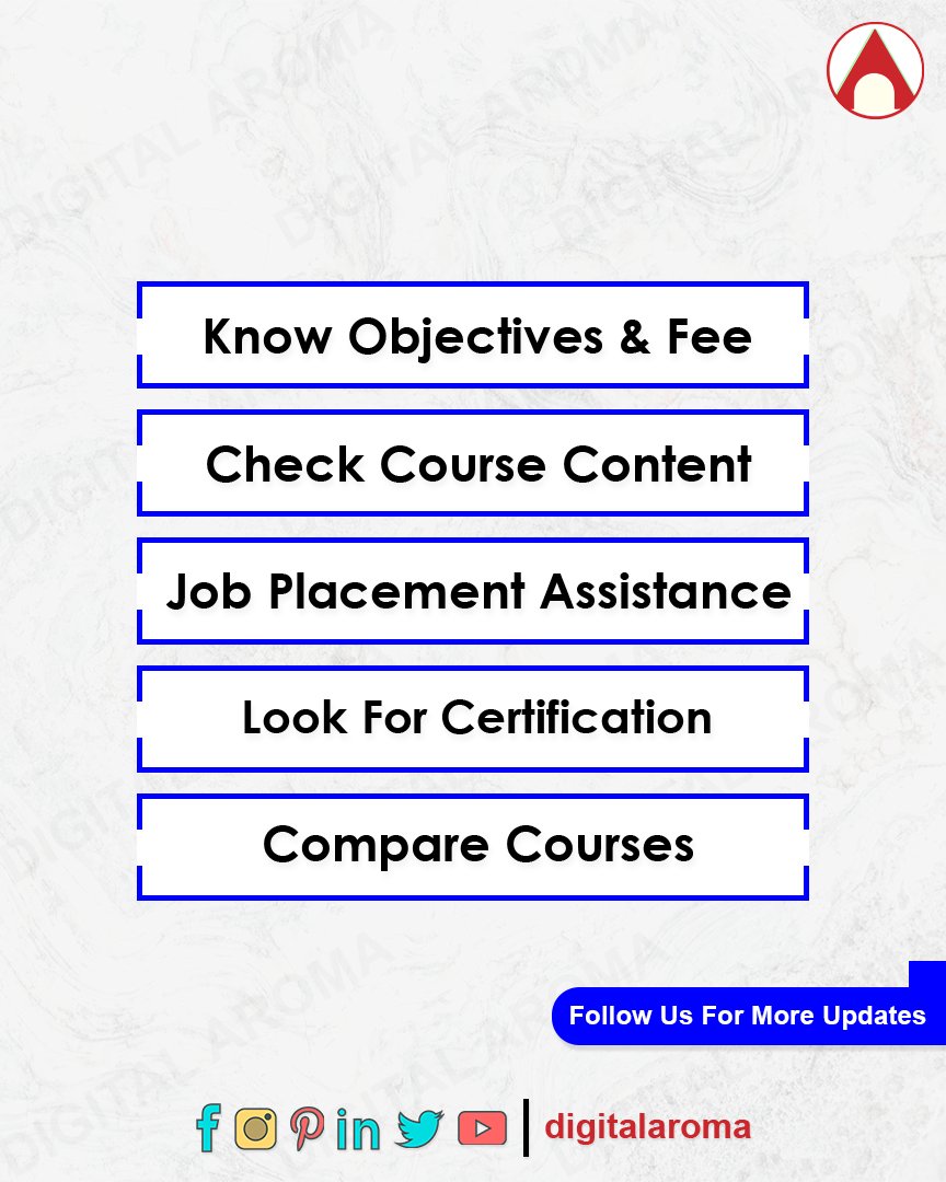 Are you interested in learning Digital Marketing but don't know where to start?

Check out these 5 tips for choosing the right course for you!  bit.ly/3GQOXEr

#digitalmarketing #careeropportunities #businessgrowth #digitalmarketingtraining #digitalmarketingcourse