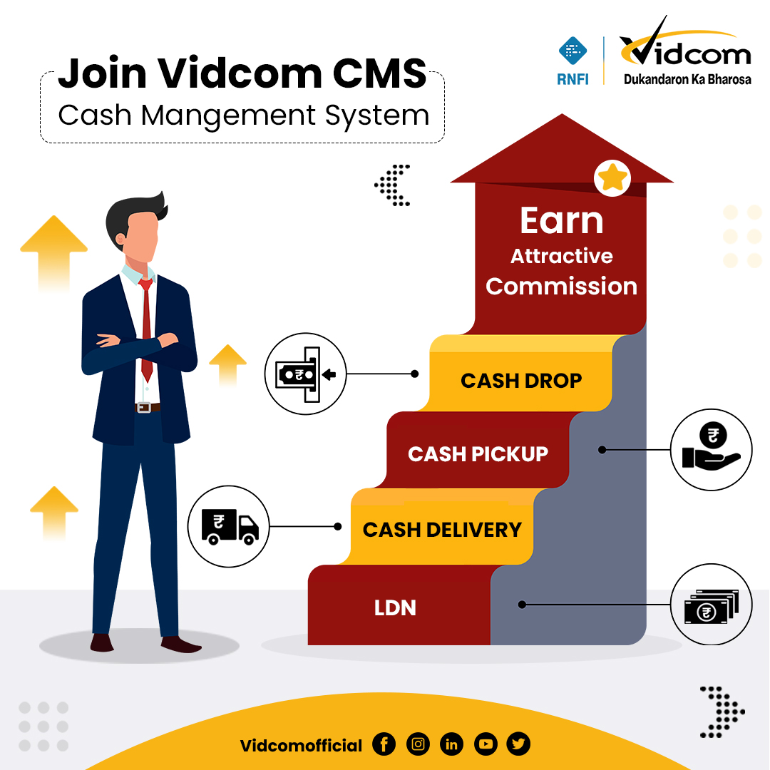 VidcomS's tweet photo. Get associated with 𝐕𝐢𝐝𝐜𝐨𝐦 𝐂𝐌𝐒  and be a part of the  𝐆𝐫𝐨𝐰𝐭𝐡 𝐚𝐧𝐝 𝐞𝐚𝐫𝐧 attractive commissions.

#vidcom #fintech #digitalindia #CMS #AEPS #dukandaronkabharosa #CashWithdrawal #cashpickup #CASHDROP #cashdelivery #moneytransfer #BBPS #retailers #distributor https://t.co/oQedcA3n1b