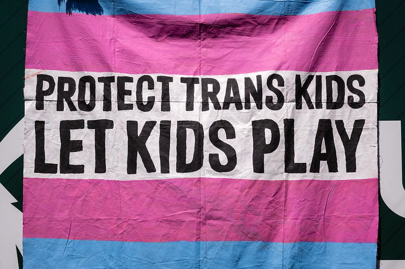 The US House passed H.R.734 on April 20th which would ban transgender women and girls from competing in female school athletics.

The bill defines sex as “based solely on a person’s reproductive biology and genetics at birth.”

#Letkidsplay #SBYPFLAG