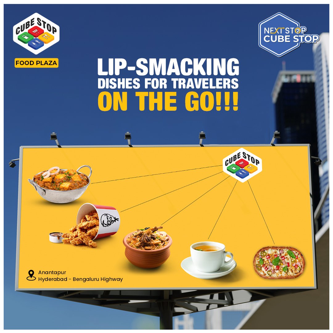cubestopindia's tweet image. Hit the road with the confidence knowing that wherever your journey takes you, delicious food awaits just a few miles ahead.

.
Cube Stop is a network of wayside amenities providing various facilities under one roof on Indian Highways.
.
#CubeStop #WaysideAmenity #Highwaytravel