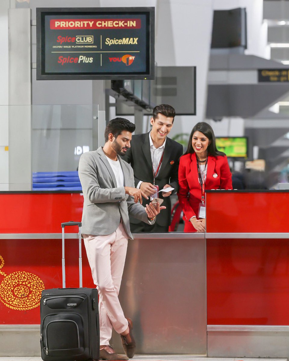 flyspicejet's tweet photo. Zip through the airport with our Priority services.
#flyspicejet #spicejet #priorityservices #instadaily #prioritycheckin #travel #travelwithus #aviation #flight #addspicetoyourtravel https://t.co/as2PusMy2P