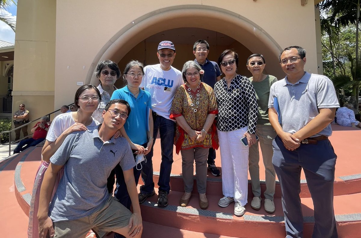 AsianDems's tweet photo. On April 23 #AAPI Members & supporters joined Miami Dade County Mayor @LevineCava re-election kickoff event in Palmetto Bay Ludovici Park. Mayor Daniella Levine Cava has a nearly 40-year career as a relentless advocate for South Florida families in public service #another4years https://t.co/tFQ8buZUjW