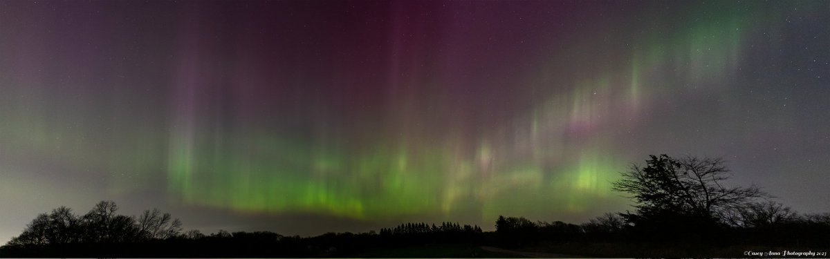 caseyannaphoto's tweet photo. Saw the #aurora for the first time last night! It was such an amazing sight!  #AuroraBorealis #NorthernLights #TeamCanon @CanonUSA @NatGeo @NWSDesMoines @NWS @IAStormChasing https://t.co/fcdL0pP4k3