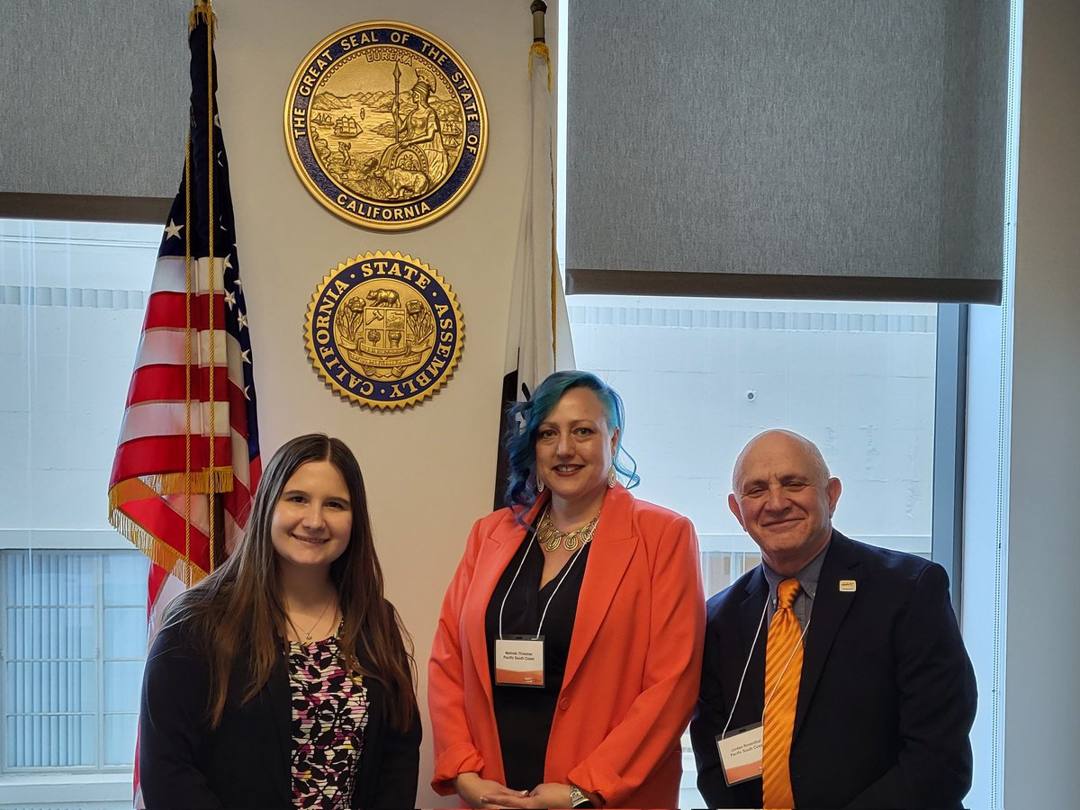 melindathrasher's tweet photo. Thank you Brittany from @DianeDixonAD72 office for taking the time to talk to us about AB 1157 to remove coverage on medical equipment. #MSActivist https://t.co/L8x2lh85be