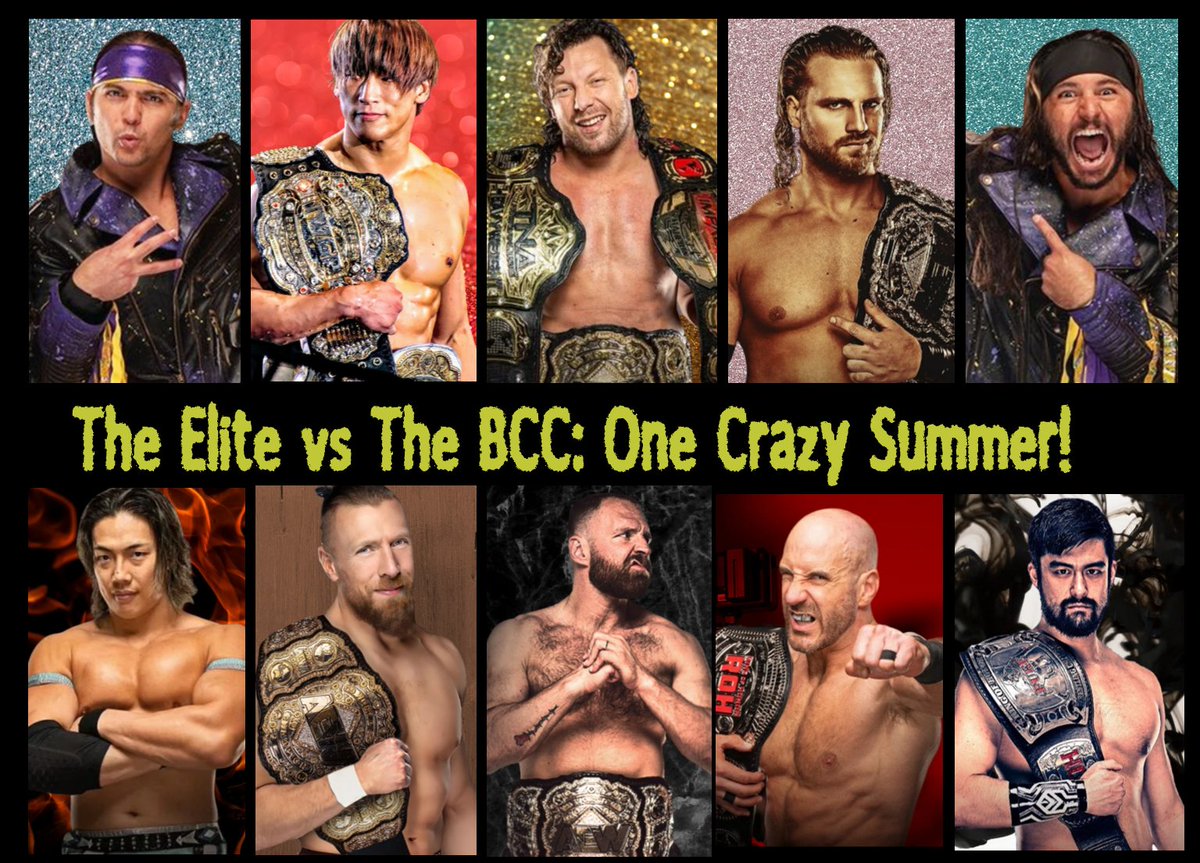 JayV_37's tweet photo. It's going to be a crazy summer with The Golden Elite taking on The BCC - Or at least we hope!

Check out our podcast short where we discuss Takeshita joining the battle! 

https://t.co/vxywNGheyw https://t.co/hPSMh8vtB3
