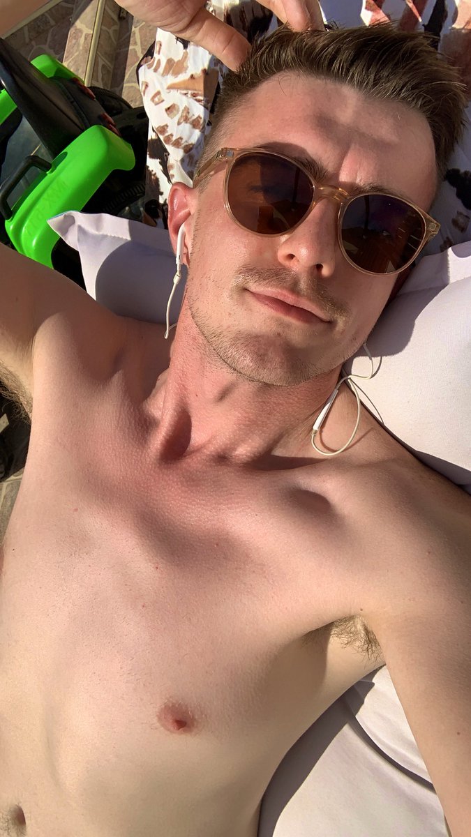 IAmLeafEye's tweet photo. Will I change colour this year. Who knows. 

#sunbathing #gay #cyprus #gaycy https://t.co/blzLZ20djm