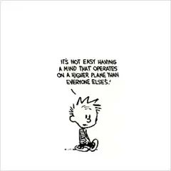 Calvinn_Hobbes's tweet photo. Tell me about it… #CalvinandHobbes https://t.co/KYMAYb1BLO