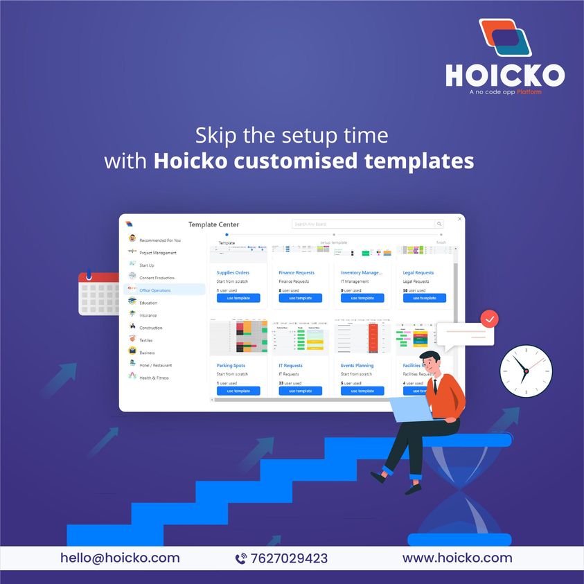 hoicko_official's tweet photo. Start projects in seconds with easy-to-use, ready-made #templates from industry leaders and the #Hoicko community.https://t.co/Lnuso8PnJ1
#hoickonocodeapp #nocodeapp #workloadmanagementsoftware #teammanagementtoolinIndia #Freenocodeapp #worktaskmanagementapp #taskmanagementtool https://t.co/LrVD7U9P5c