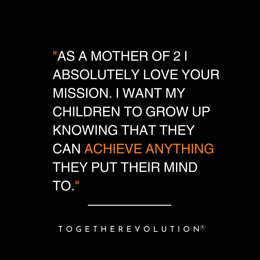 togethertribe's tweet photo. We love getting this kind of feedback as we build our community of #changemakers who support our vision to protect + empower every young person to fulfil their true potential + to live without limit. 🚀

#togetherwecan
#limitlessfutures
#directtocausegiving
#togetherrevolution https://t.co/tTd89LG4H2