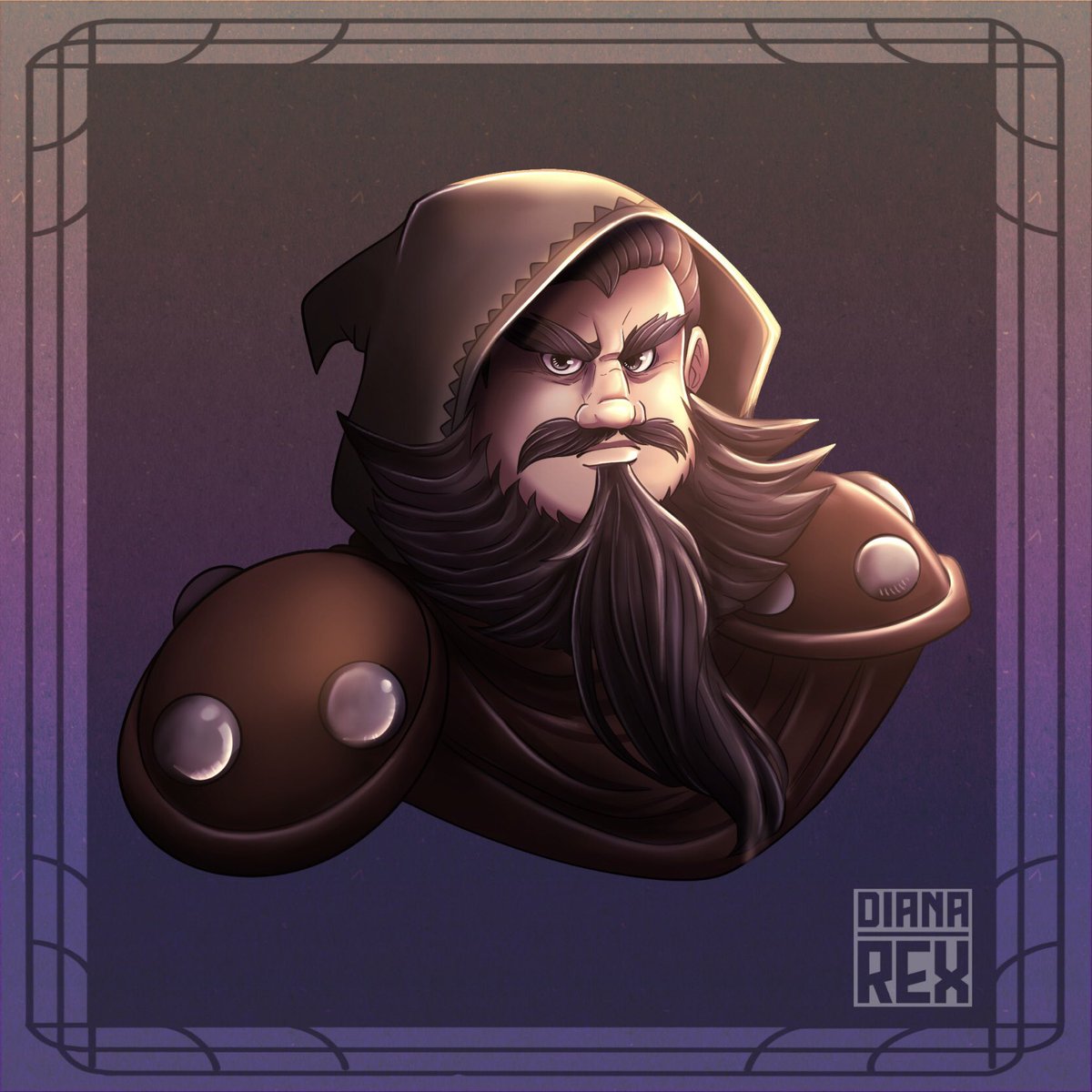 dianart_rex's tweet photo. Mi personaje favorito de principio a fin de la primera campaña, el buen Thomas Von Falken 💖 de @tirandorolpodcast  (speedpaint en mi Instagram) https://t.co/I6sfPYsFl1