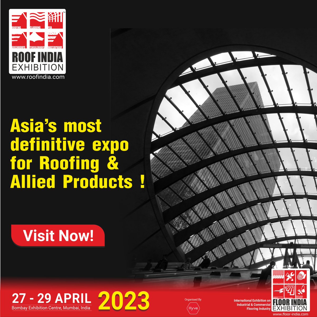 Meet some of the biggest minds in the industry at Roof India 2023 with a chance to network and make new business connections.
Visitor Registration - lnkd.in/e4cr4Qc 
 . 
 . 
 . 
 .
#roofindiaexpo2023