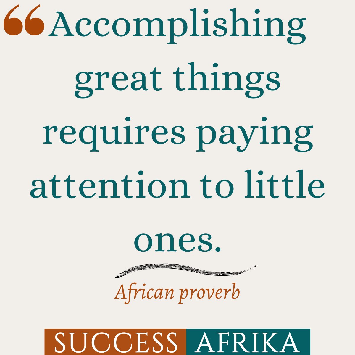 SuccessAfrika's tweet photo. #tuesdaythoughts #successmindset #africanquotes #successafrika #africa https://t.co/MFOoRU4cT6