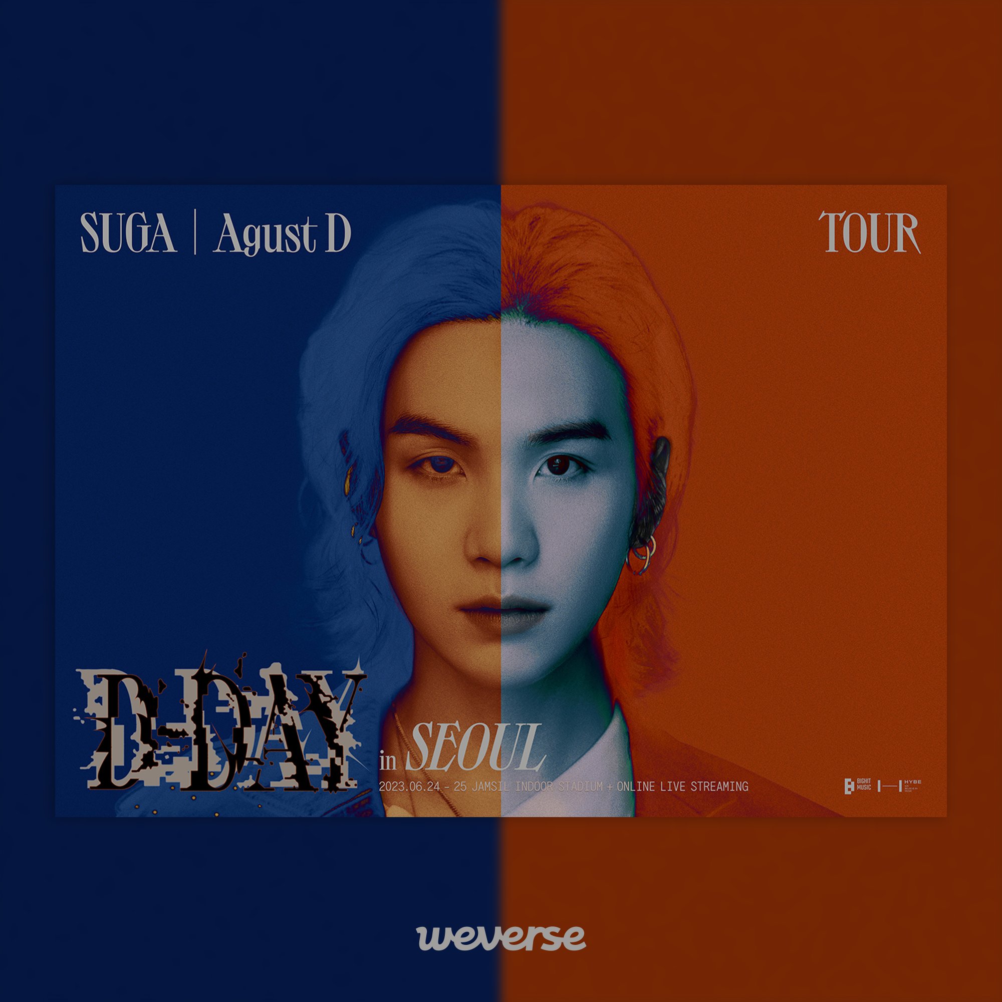 SUGA AgustD TOUR D-DAY weverse特典付 Weverse on X: 
