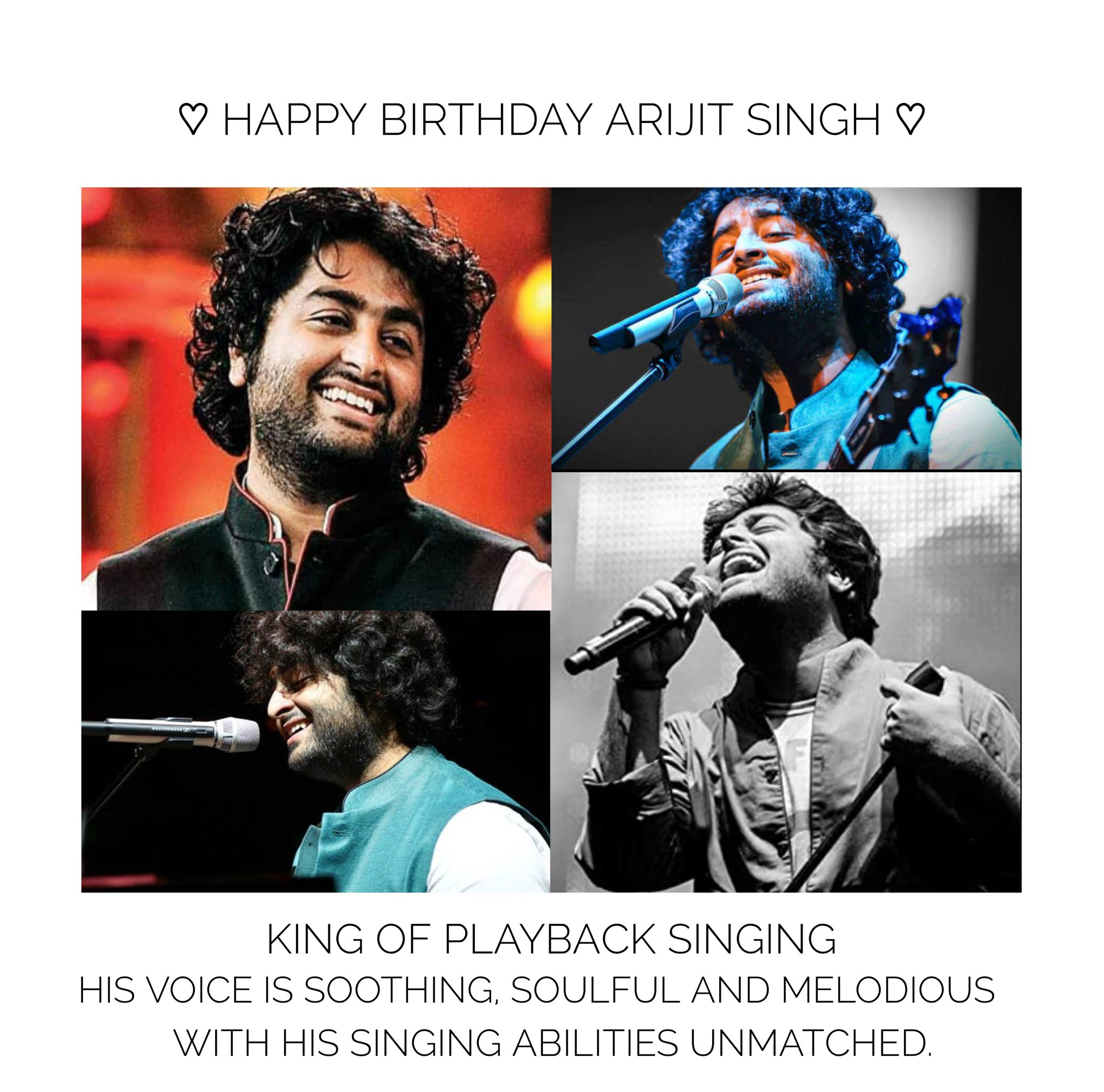 Happy Birthday Arijit Singh   
