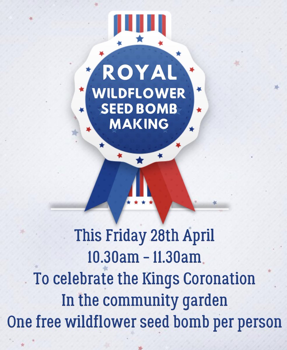 Pop along and learn how to make one to take home #KingsCoronation #Epping #wildflowers