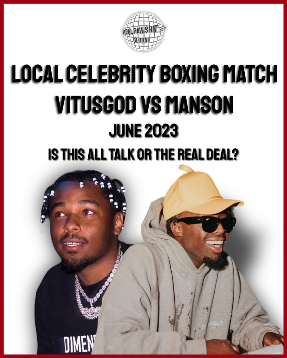 rrsglobal_'s tweet photo. Vitusgod makes fun of Manson at Sundays night event for getting kicked out of the club because “He couldn’t afford admissions” One thing leads to another and now we have a boxing match coming🫢 What do y’all think about this? 
#utahnews #utahparties #boxing https://t.co/DMR9rxooOn