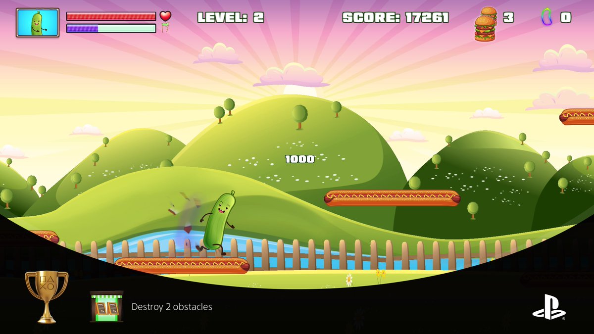 AkeelaTenshi's tweet photo. Pickle Run
Destroy 3 obstacles (GOLD)
#PlayStationTrophy
Pickle Run
Destroy 2 obstacles (GOLD)
#PlayStationTrophy
Pickle Run
Destroy an obstacle (GOLD)
#PlayStationTrophy
Pickle Run
Defeat mini boss (GOLD)
#PlayStationTrophy #PS5Share, #PickleRun https://t.co/1IYnK2B8bd