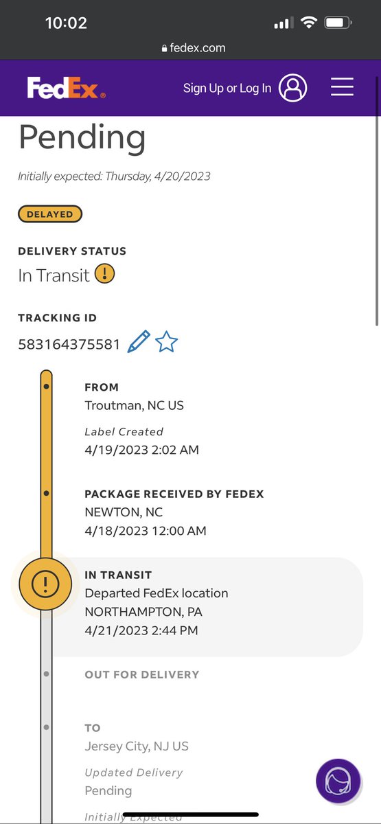 mandyjade0786's tweet photo. Still waiting for my package 😭😭
@FedExHelp you guys don't know how a customer feels whence their packages are delayed /lost by your fault.
#fedexcheaters https://t.co/0oWxleck8r