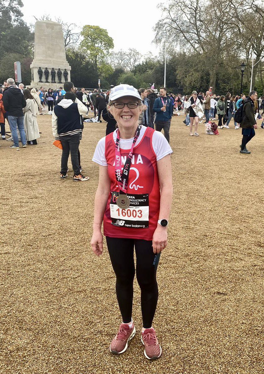 SteepleClub's tweet photo. Congratulations to Club member, Anna, for completing the #londonmarathon2023 in an amazing time! Raising funds for @TheBHF https://t.co/STc2zp8uK6