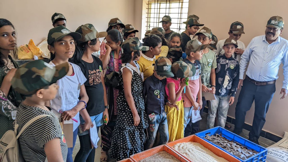 Zoos across the state under #ZAK conduct conservation oriented #Summercamps as part of #Connect to Nature Conservation Education programme. One such camp <a href="/GadagZoo/">Gadag Zoo</a>