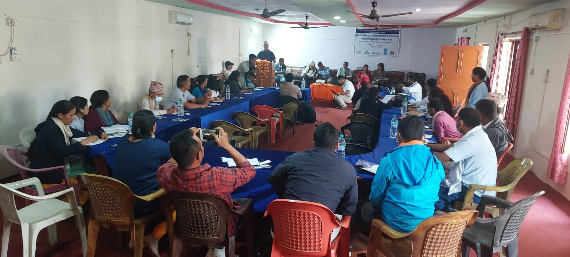 Happining now- WASH GAINS project launch event at District level @ Bardiya Gulariya. #wateraidnepal #MHM #schoolwash