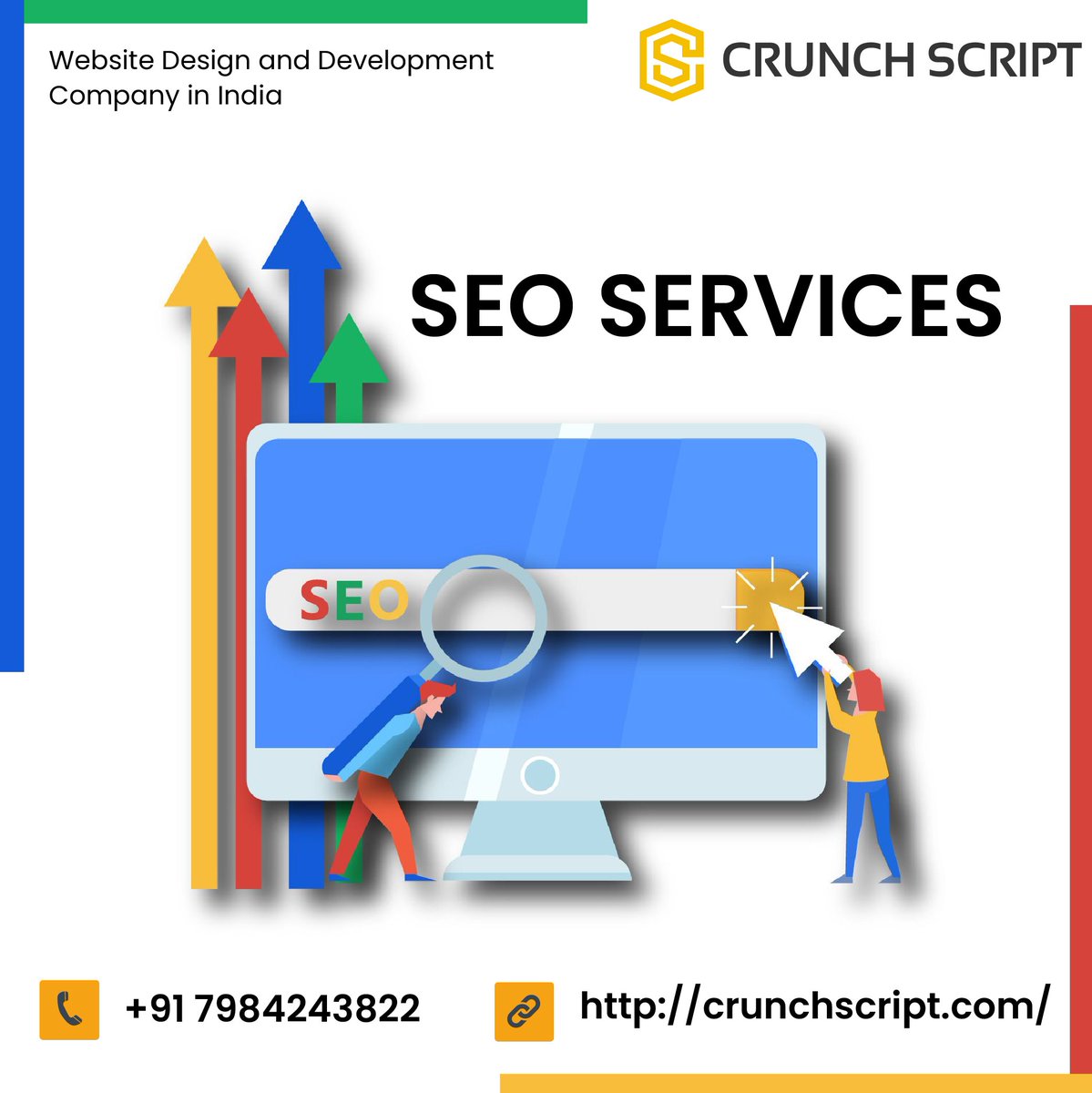 crunchscriptcom's tweet image. Explain how SEO can increase website traffic, improve search engine rankings, and ultimately lead to more conversions and revenue for businesses.
.
.
#crunchscript #seosevices #searchengineoptimization #seo