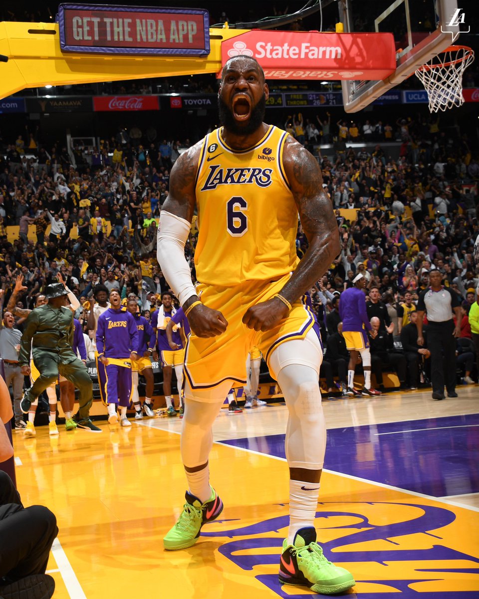 Lakers's tweet photo. 🗣️🗣️🗣️ https://t.co/iLhQM4rvji