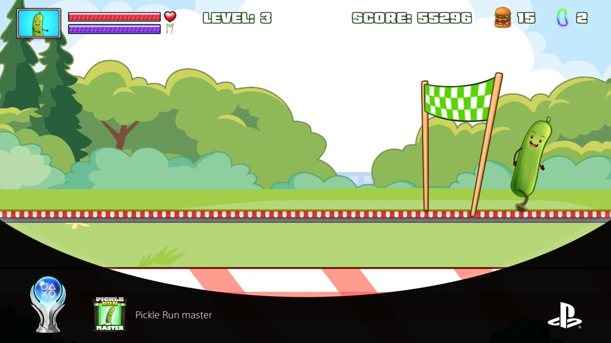 AkeelaTenshi's tweet photo. Pickle Run
Pickle Run master (PLATINUM)
#PlayStationTrophy
Pickle Run
Complete a level without damage (GOLD)
#PlayStationTrophy #PS5Share, #PickleRun https://t.co/vLBCqjUdnV