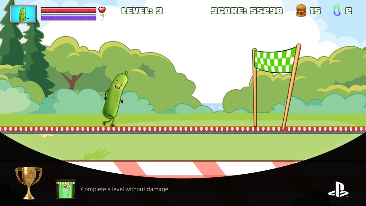 AkeelaTenshi's tweet photo. Pickle Run
Pickle Run master (PLATINUM)
#PlayStationTrophy
Pickle Run
Complete a level without damage (GOLD)
#PlayStationTrophy #PS5Share, #PickleRun https://t.co/vLBCqjUdnV
