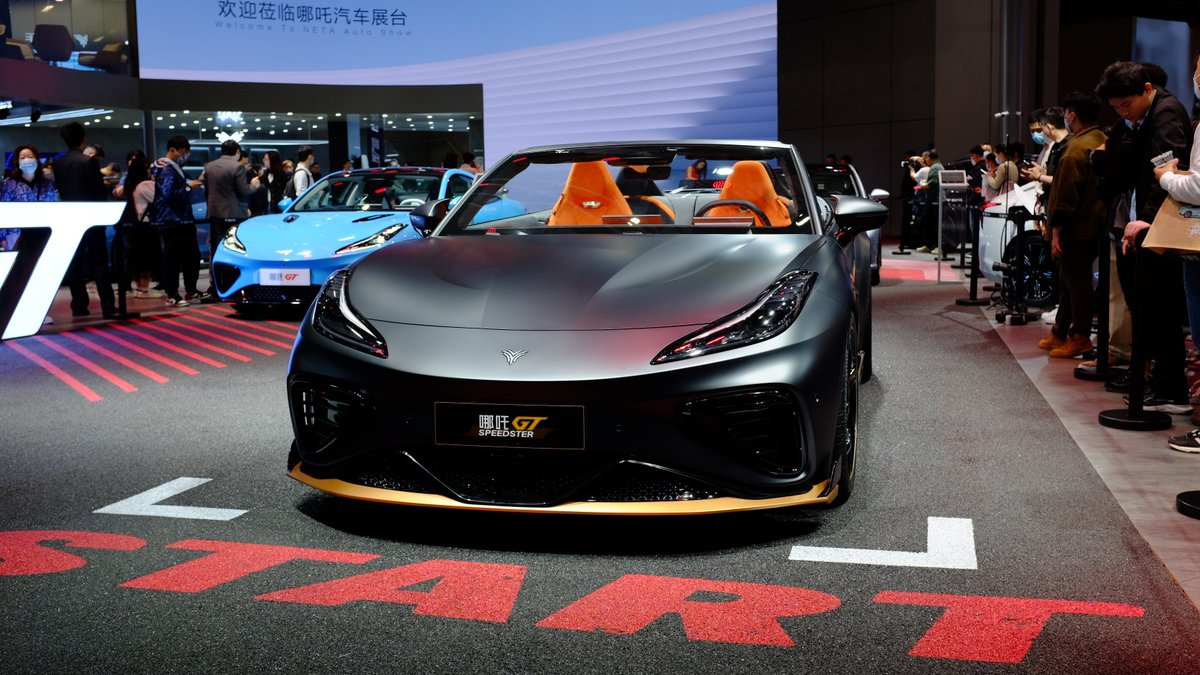 MotorsUniland's tweet image. Neta, a new Chinese vehicle brand, presented its new Neta GT, which is positioned as the most affordable sports car. The handsome styling and price is suitable for young people. #netagt #neta #ev #gt #shanghaiautoshow2023