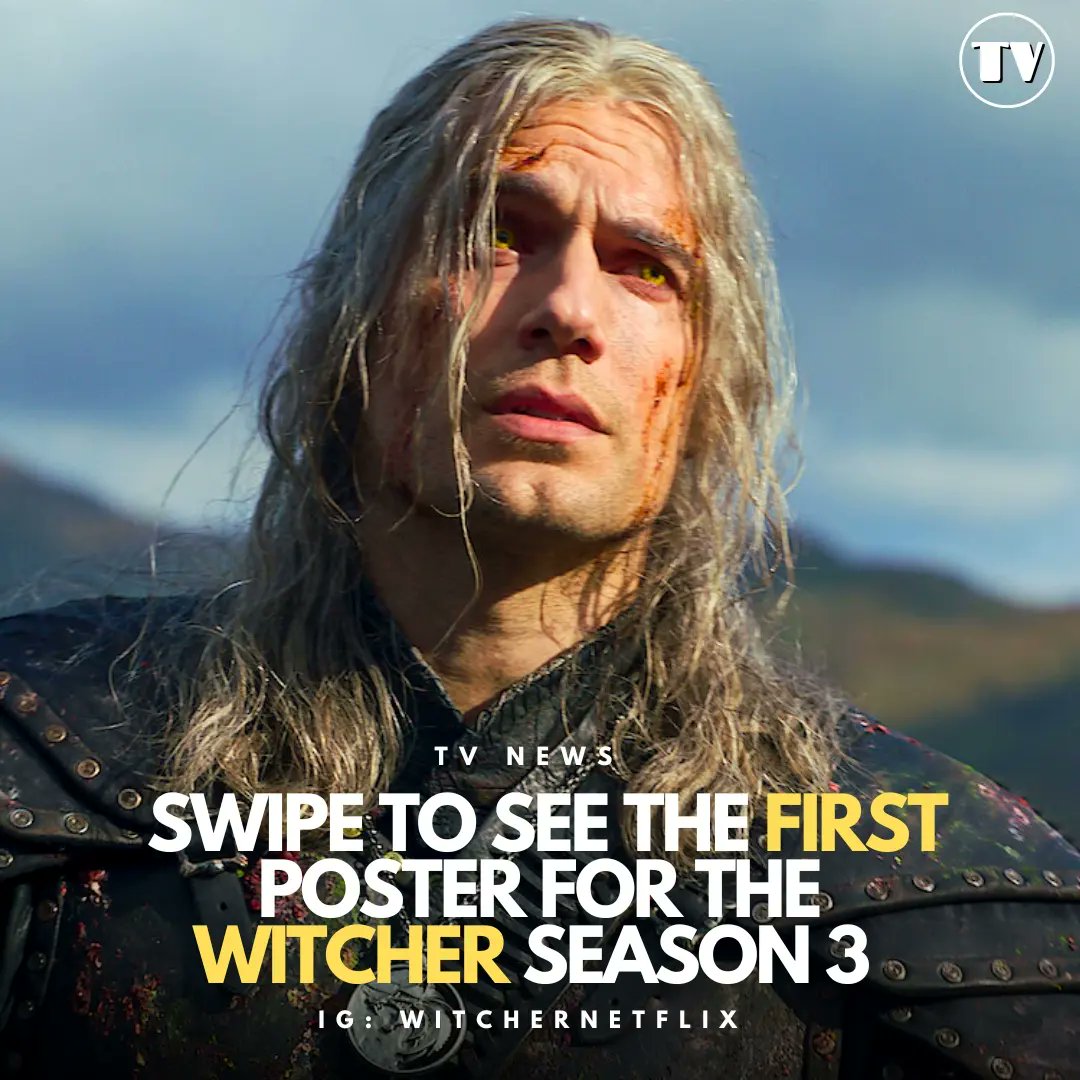 Trinviews's tweet photo. The Witcher Instagram page posted the first poster for season 3 with the caption, Hold on tight till tomorrow!
#witcher #witchernetflix #witcherseason3 #witcherseason2 #witcherseason1 #thewitcher #geralt #geraltofrivia #wildhunt #ciri #yennefer #henrycavill https://t.co/BIMsmx4N9v