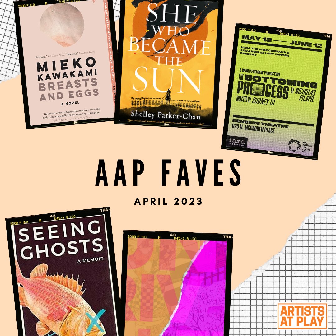 AAPlay's tweet photo. #AAPFaves: What we are watching, reading, and loving lately … and would like to shout out and recommend to our #AAPCommunity. What are *your* current faves? Share with us in the comments!
The #AAPFaves series and all graphics courtesy of Katherine Chou, AAP Producing Member. https://t.co/jNyeOPbmW9