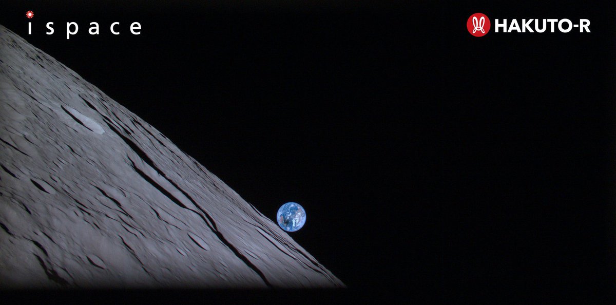 astro_timpeake's tweet photo. The @ispace_inc commercial lander, #HAKUTO_R, is due to land on the Moon today. A few days ago it took this stunning 📷 during the solar eclipse. Look closely and you can see the Moon’s shadow over Indonesia 🌏🌘🌞 https://t.co/MKV3nGDrux