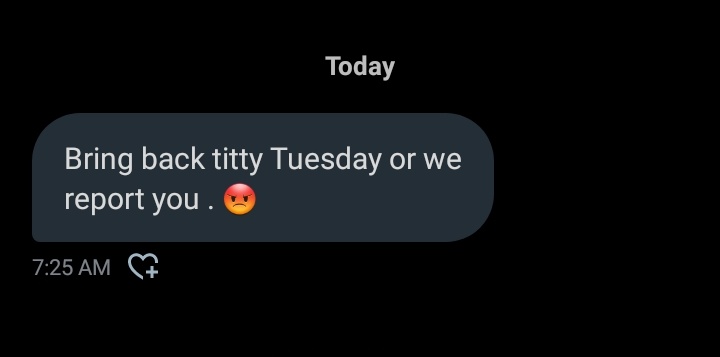 L E S E D I tweet media