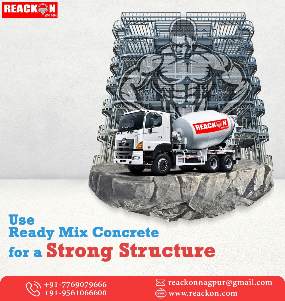 Reackonconcret's tweet image. Build a strong and durable structure with Reackon Ready Mix Concrete.  Our high-quality concrete is perfect for all your construction needs.  #ReadyMixConcrete #StrongStructure #Construction  #ReackonConcrete #Nagpur. Visit reackon.com to know more.