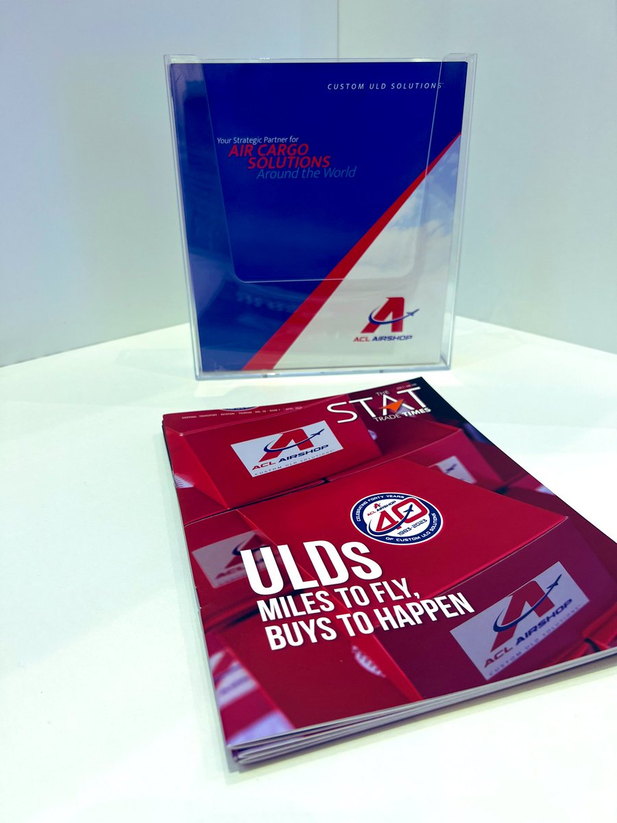 Good morning #IATAWCS be sure to check out the latest issue of <a href="/StatMediaNews/">STAT Times</a> and come visit our stand to discuss how we can provide #CustomULDsolutions for your #AirCargo needs!